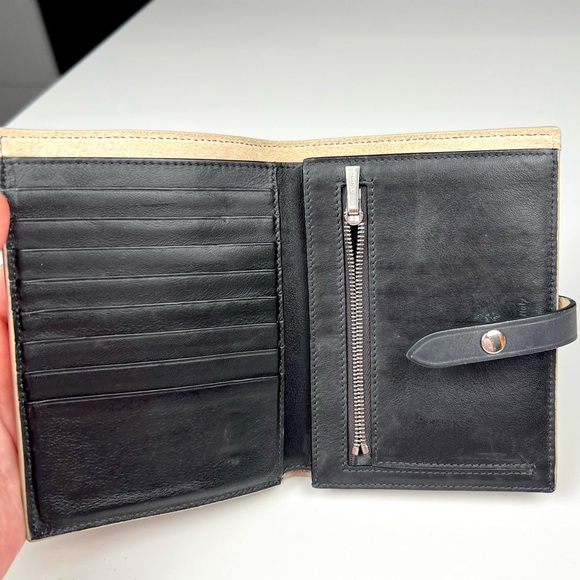 CELINE Strap Wallet Leather Long Bifold Wallet - Picture 5 of 9